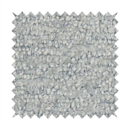 Seoul Boucle Upholstery Fabric Light Blue Colour CTR-2692 - Made To Measure Curtains