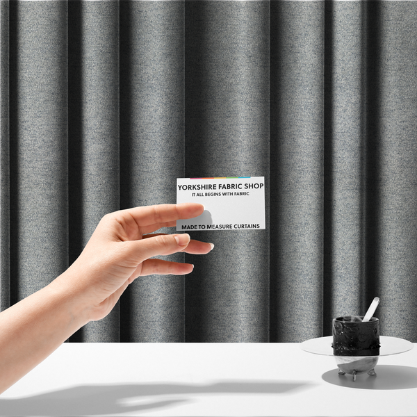 Seoul Boucle Upholstery Fabric Light Blue Colour CTR-2692 - Made To Measure Curtains