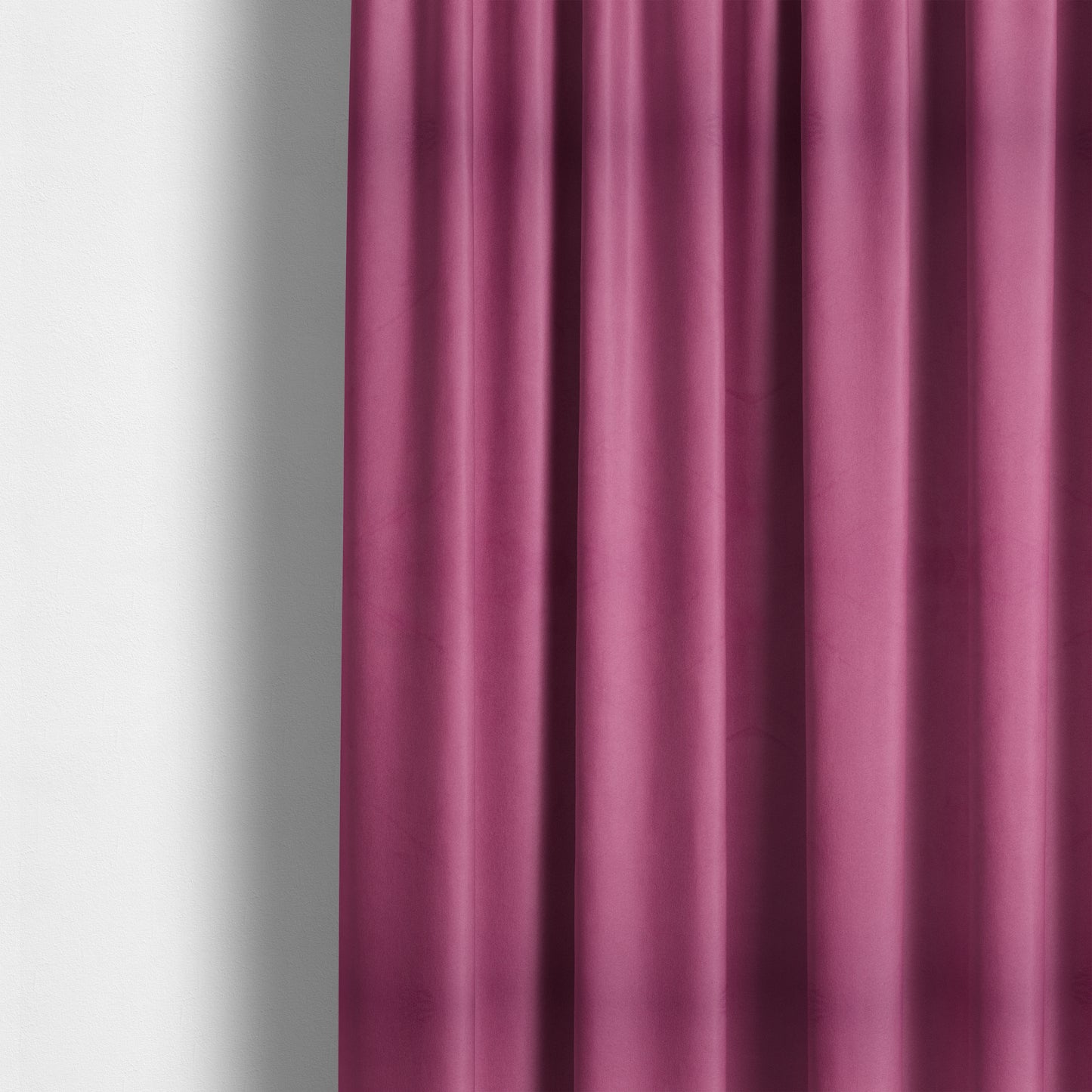 Alpha Plain Durable Velvet Brushed Cotton Effect Upholstery Fabric Pink Colour CTR-2698 - Made To Measure Curtains