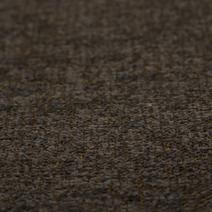 Wellington Chunky Chenille Weave Upholstery Fabric Charcoal Colour CTR-270 - Made To Measure Curtains