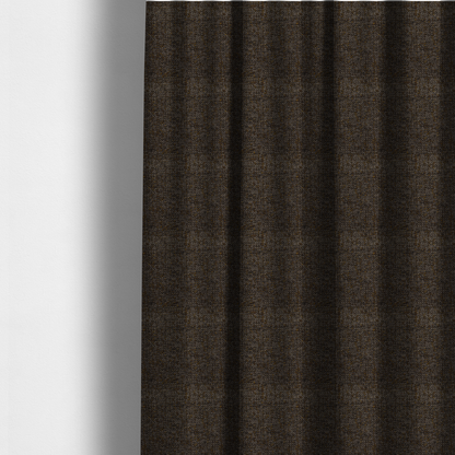 Wellington Chunky Chenille Weave Upholstery Fabric Charcoal Colour CTR-270 - Made To Measure Curtains