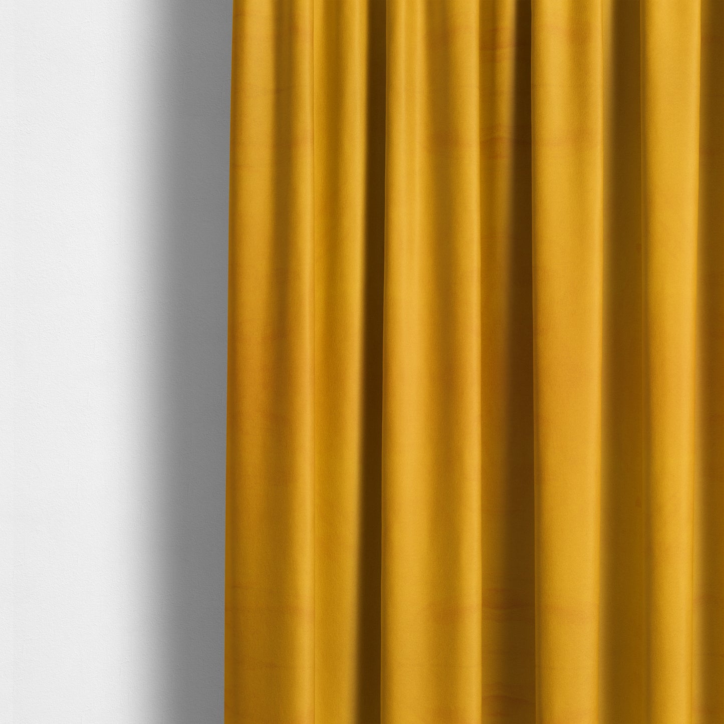 Alpha Plain Durable Velvet Brushed Cotton Effect Upholstery Fabric Orange Colour CTR-2715 - Made To Measure Curtains