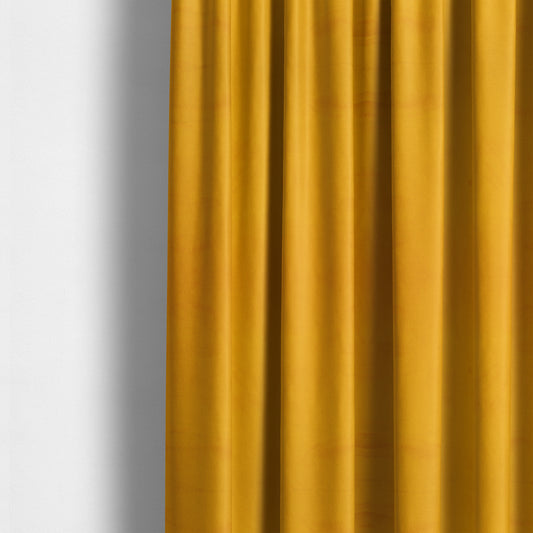 Alpha Plain Durable Velvet Brushed Cotton Effect Upholstery Fabric Orange Colour CTR-2715 - Made To Measure Curtains