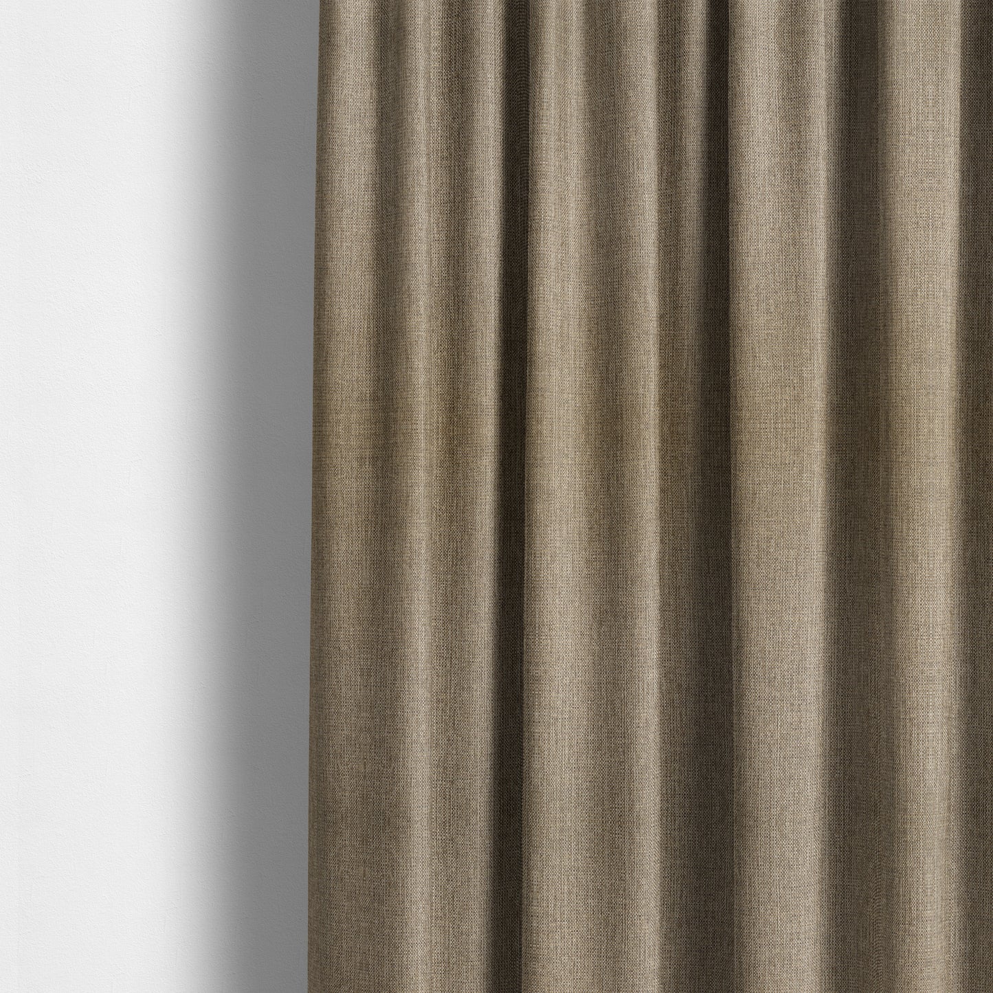 Coco Soft Weave Collection Flat Basket Weave Quality Fabric In Brown Colour Upholstery Fabric CTR-272 - Made To Measure Curtains