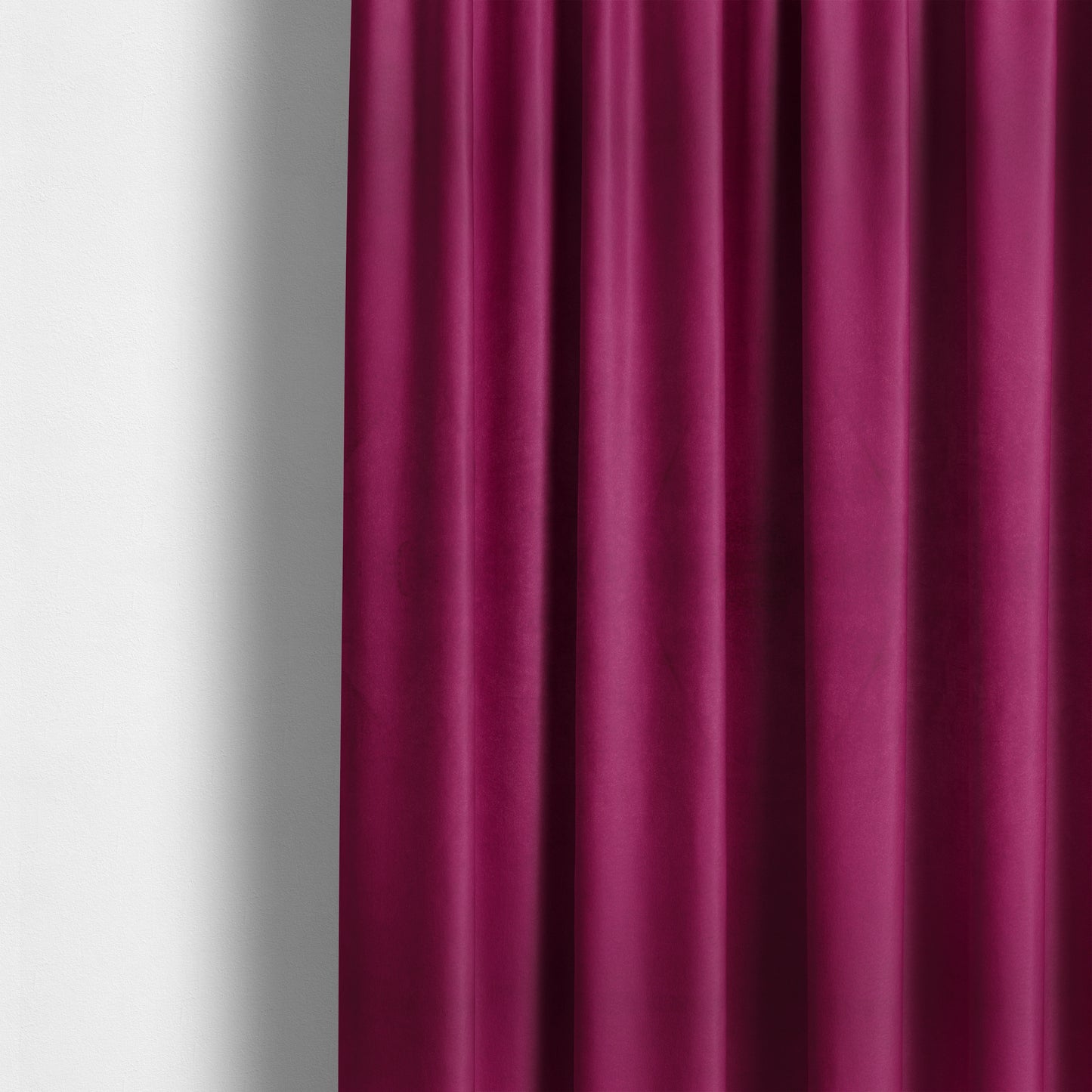 Alpha Plain Durable Velvet Brushed Cotton Effect Upholstery Fabric Pink Colour CTR-2721 - Made To Measure Curtains