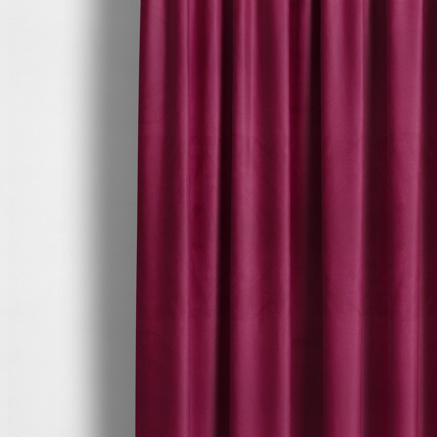 Alpha Plain Durable Velvet Brushed Cotton Effect Upholstery Fabric Pink Colour CTR-2723 - Made To Measure Curtains