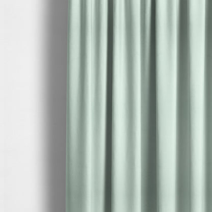 Alpha Plain Durable Velvet Brushed Cotton Effect Upholstery Fabric Blue Colour CTR-2726 - Made To Measure Curtains