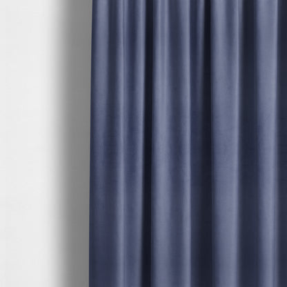 Alpha Plain Durable Velvet Brushed Cotton Effect Upholstery Fabric Purple Colour CTR-2730 - Made To Measure Curtains