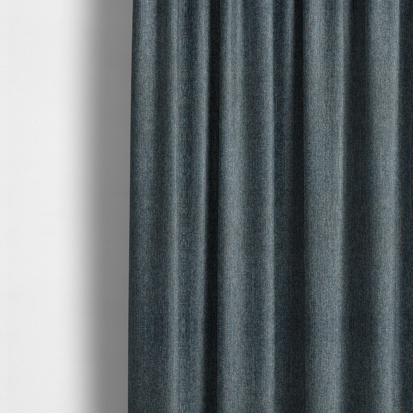 Coco Soft Weave Collection Flat Basket Weave Quality Fabric In Blue Colour Upholstery Fabric CTR-274 - Made To Measure Curtains