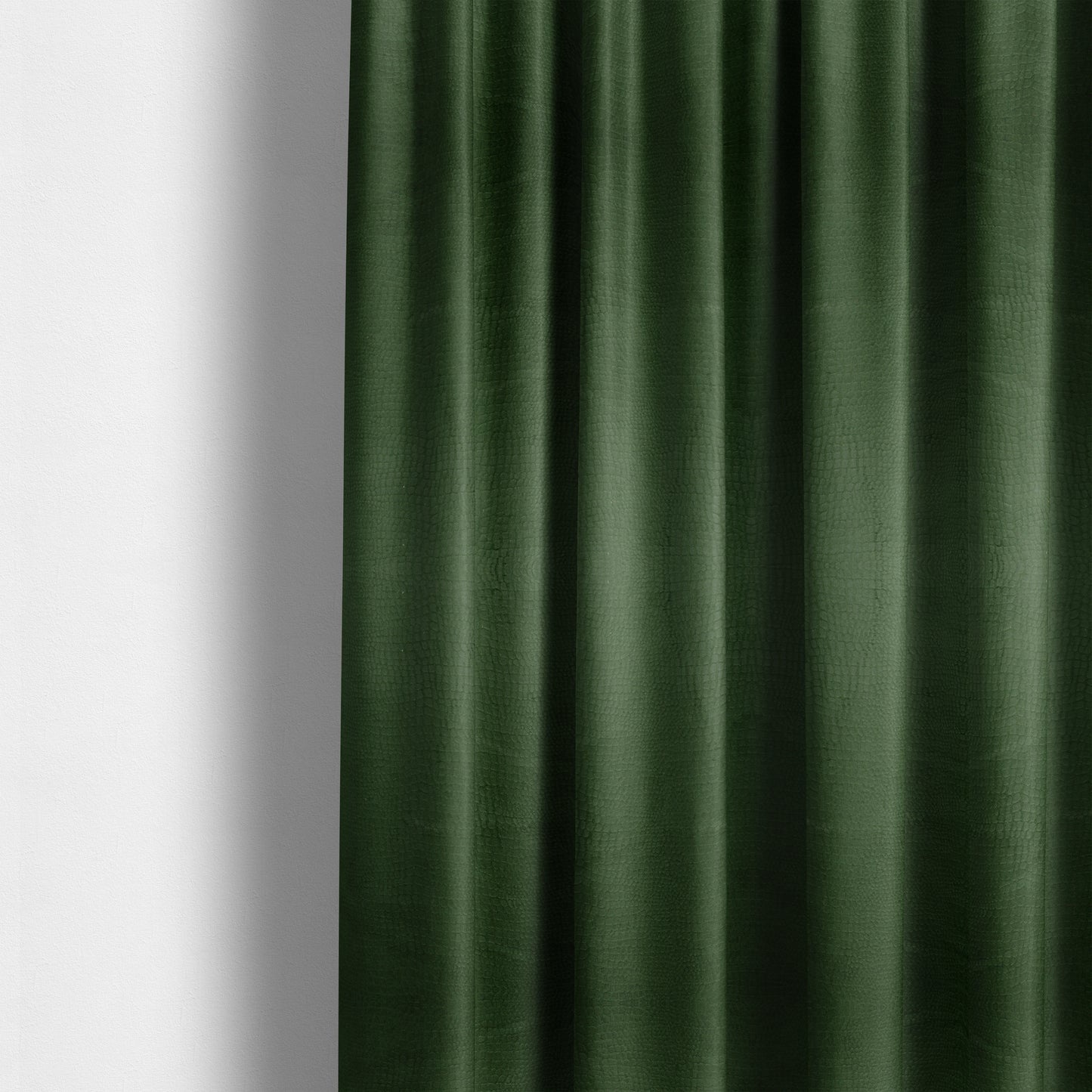 Crocodile Pattern Soft Faux Suede Green Upholstery Fabric CTR-2784 - Made To Measure Curtains