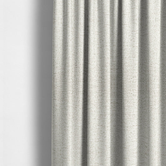 Willow Boucle Material White Colour Upholstery Fabric CTR-2789 - Made To Measure Curtains