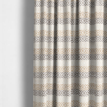 Himalaya Geometric Pattern Outdoor Fabric CTR-2799 - Made To Measure Curtains