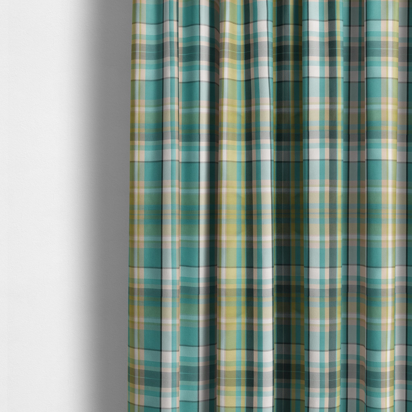 Oban Tartan Pattern Outdoor Fabric CTR-2812 - Made To Measure Curtains