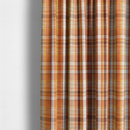 Oban Tartan Pattern Outdoor Fabric CTR-2813 - Made To Measure Curtains