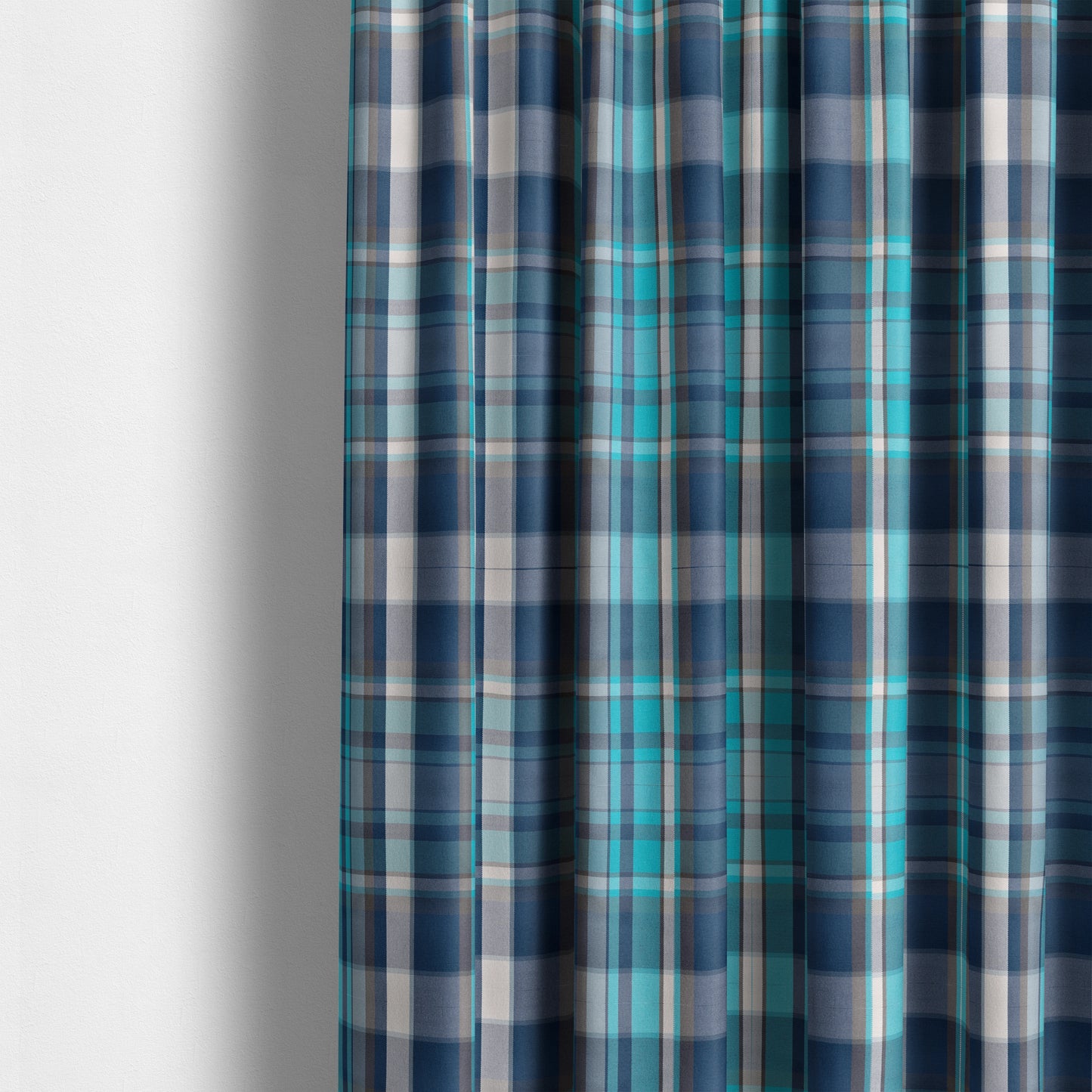 Oban Tartan Pattern Outdoor Fabric CTR-2815 - Made To Measure Curtains