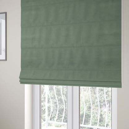 Colarado Plain Green Colour Outdoor Fabric CTR-2817 - Roman Blinds