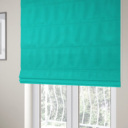 Colarado Plain Teal Colour Outdoor Fabric CTR-2821 - Roman Blinds