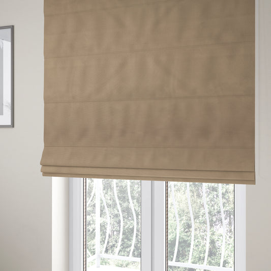 Columbo Plain Brown Colour Outdoor Fabric CTR-2834 - Roman Blinds