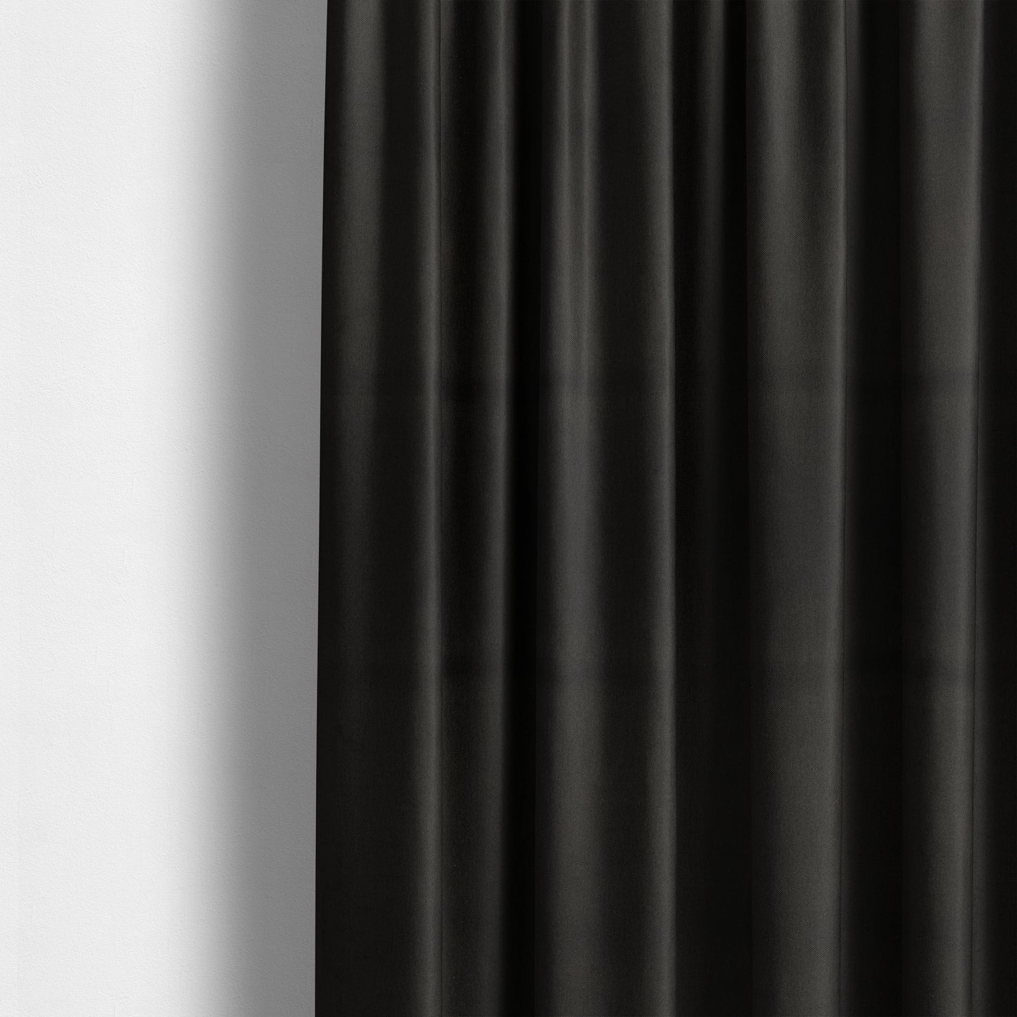 Columbo Plain Black Colour Outdoor Fabric CTR-2847 - Made To Measure Curtains