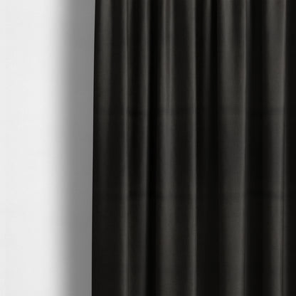 Columbo Plain Black Colour Outdoor Fabric CTR-2847 - Made To Measure Curtains