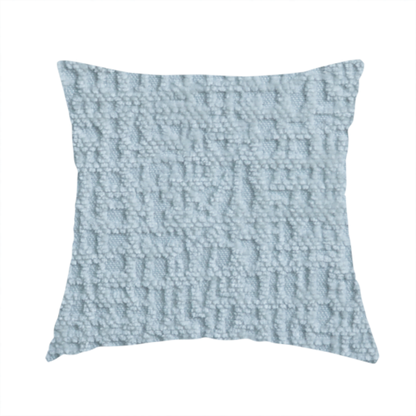 Santiago Semi Plain Chenille In White Colour Upholstery Fabric CTR-2848 - Handmade Cushions