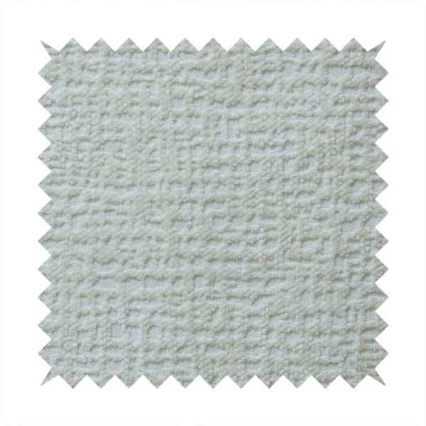 Santiago Semi Plain Chenille In Cream Colour Upholstery Fabric CTR-2849