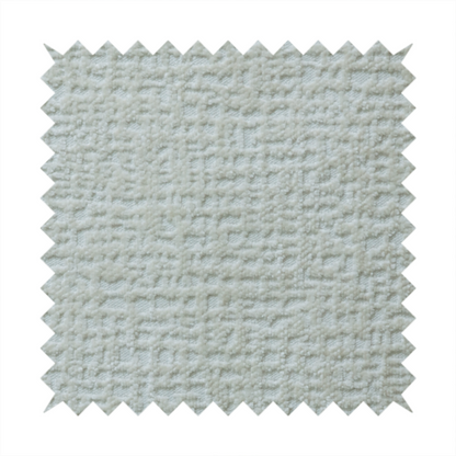 Santiago Semi Plain Chenille In Cream Colour Upholstery Fabric CTR-2849