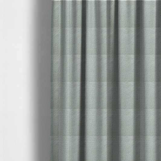Santiago Semi Plain Chenille In Cream Colour Upholstery Fabric CTR-2849 - Made To Measure Curtains