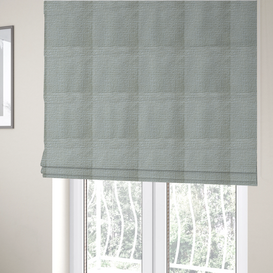 Santiago Semi Plain Chenille In Cream Colour Upholstery Fabric CTR-2849 - Roman Blinds