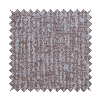 Santiago Semi Plain Chenille In Peach Colour Upholstery Fabric CTR-2852