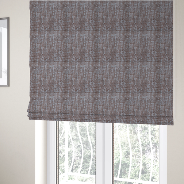 Santiago Semi Plain Chenille In Peach Colour Upholstery Fabric CTR-2852 - Roman Blinds