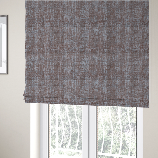 Santiago Semi Plain Chenille In Peach Colour Upholstery Fabric CTR-2852 - Roman Blinds