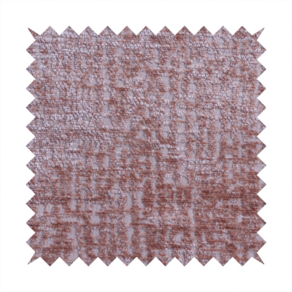 Santiago Semi Plain Chenille In Orange Colour Upholstery Fabric CTR-2853