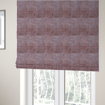 Santiago Semi Plain Chenille In Orange Colour Upholstery Fabric CTR-2853 - Roman Blinds
