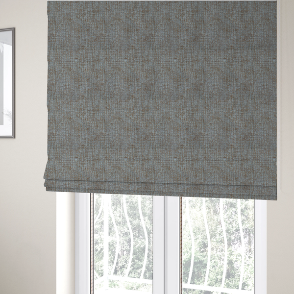 Santiago Semi Plain Chenille In Yellow Colour Upholstery Fabric CTR-2854 - Roman Blinds