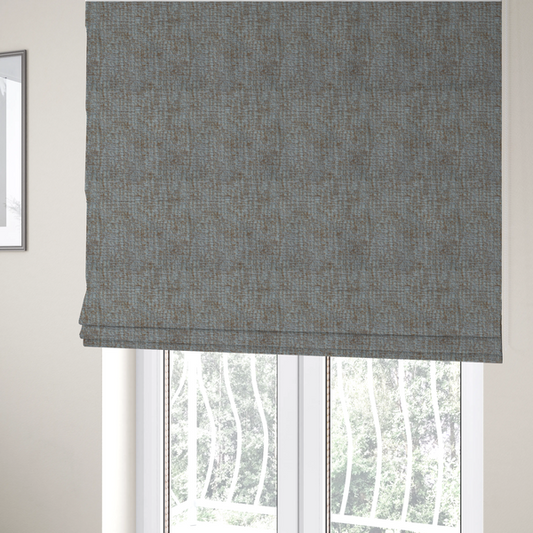 Santiago Semi Plain Chenille In Yellow Colour Upholstery Fabric CTR-2854 - Roman Blinds