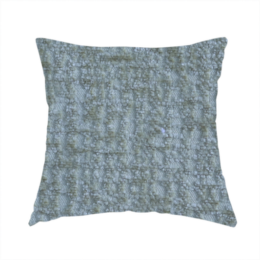 Santiago Semi Plain Chenille In Lime Green Colour Upholstery Fabric CTR-2855 - Handmade Cushions