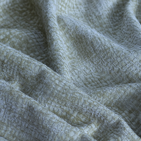 Santiago Semi Plain Chenille In Lime Green Colour Upholstery Fabric CTR-2855