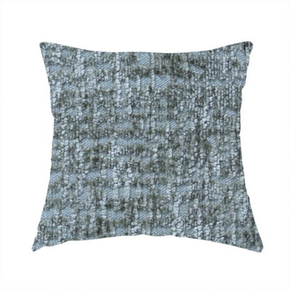 Santiago Semi Plain Chenille In Forest Green Colour Upholstery Fabric CTR-2856 - Handmade Cushions