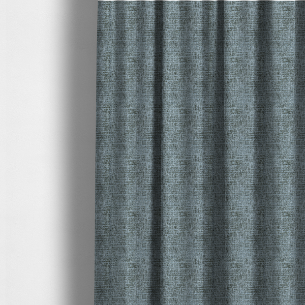 Santiago Semi Plain Chenille In Forest Green Colour Upholstery Fabric CTR-2856 - Made To Measure Curtains