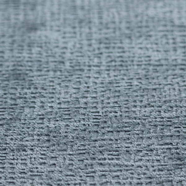 Santiago Semi Plain Chenille In Teal Colour Upholstery Fabric CTR-2858