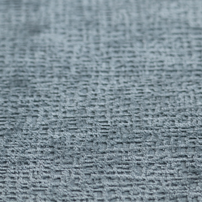 Santiago Semi Plain Chenille In Teal Colour Upholstery Fabric CTR-2858