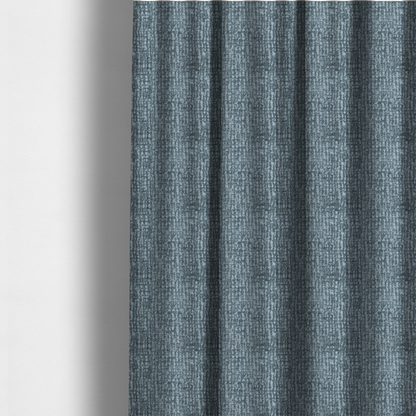 Santiago Semi Plain Chenille In Teal Colour Upholstery Fabric CTR-2858 - Made To Measure Curtains