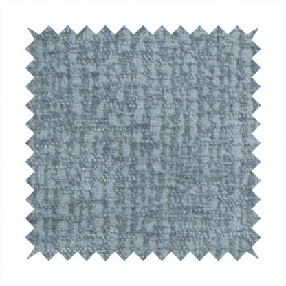 Santiago Semi Plain Chenille In Blue Colour Upholstery Fabric CTR-2859
