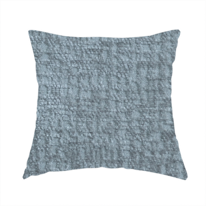 Santiago Semi Plain Chenille In Silver Grey Colour Upholstery Fabric CTR-2860 - Handmade Cushions