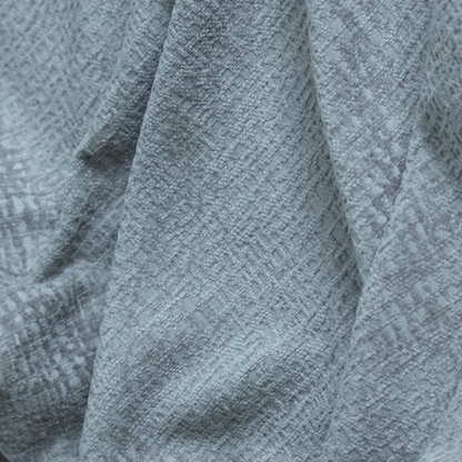 Santiago Semi Plain Chenille In Silver Grey Colour Upholstery Fabric CTR-2860