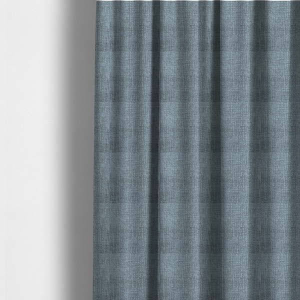 Santiago Semi Plain Chenille In Silver Grey Colour Upholstery Fabric CTR-2860 - Made To Measure Curtains