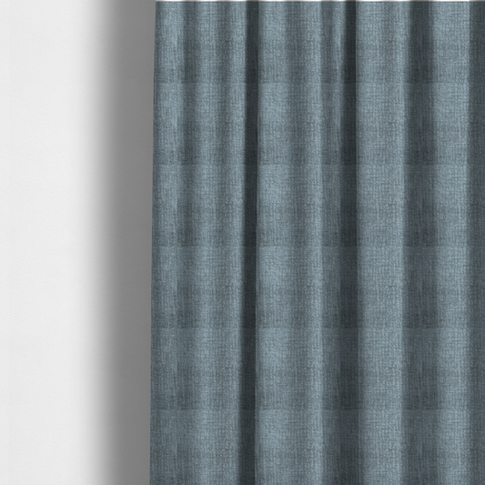 Santiago Semi Plain Chenille In Silver Grey Colour Upholstery Fabric CTR-2860 - Made To Measure Curtains