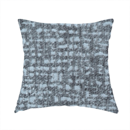 Santiago Semi Plain Chenille In Dark Grey Colour Upholstery Fabric CTR-2862 - Handmade Cushions