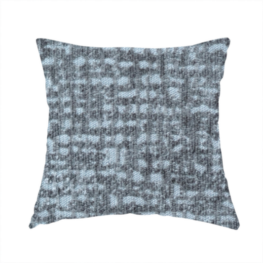 Santiago Semi Plain Chenille In Dark Grey Colour Upholstery Fabric CTR-2862 - Handmade Cushions